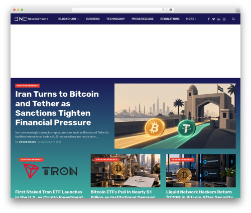 The Next Mag best WordPress theme - newsaffinity.com