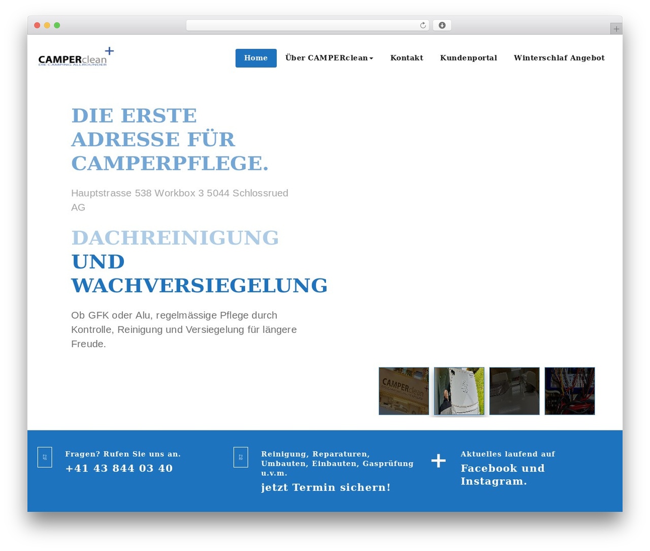 Theme WordPress Appointment Blue - camperclean.ch Theme WordPress Appointment Blue - camperclean.ch