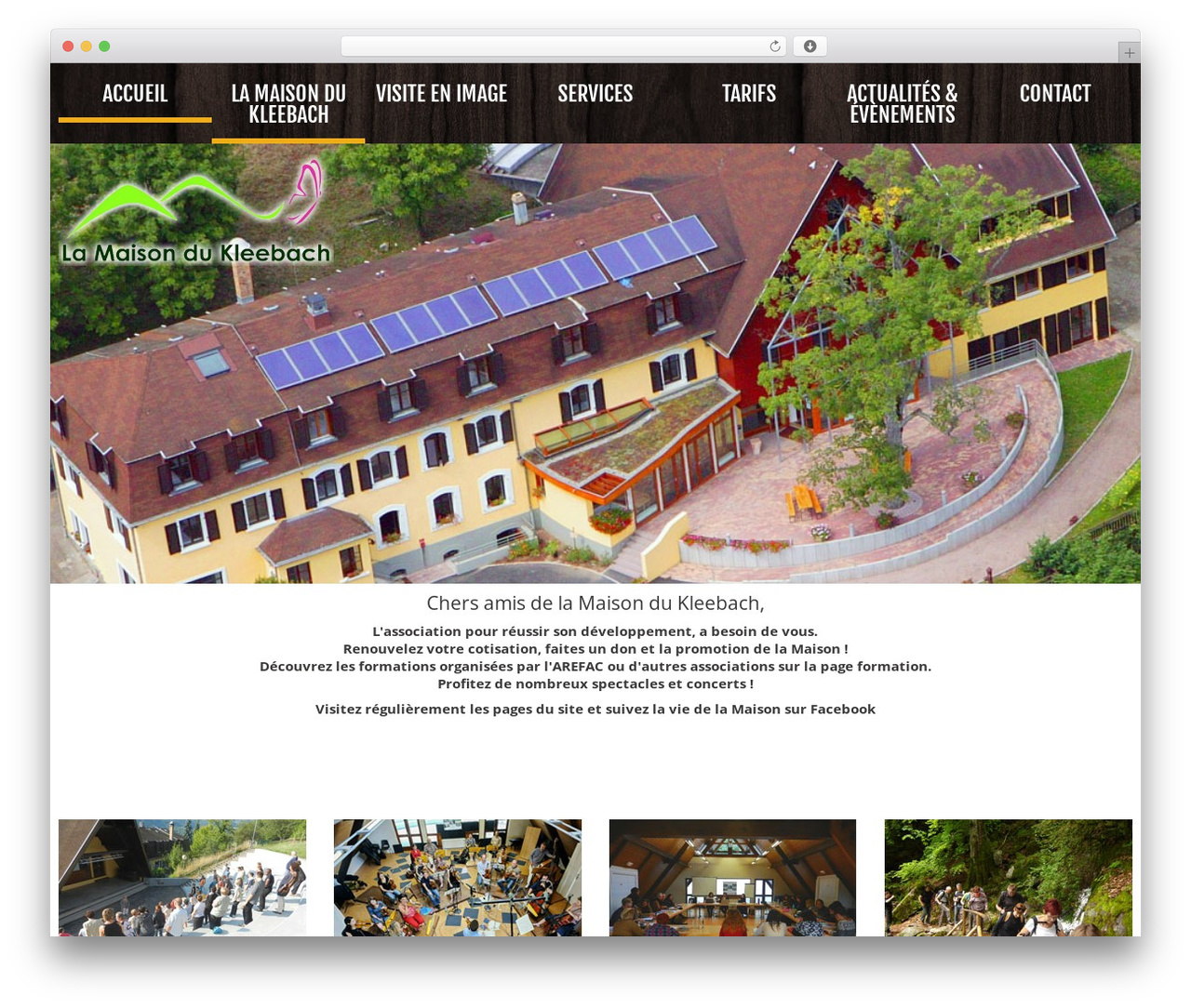 Theme WordPress cherry - maisondukleebach.org