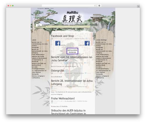 Theme WordPress K2 - maribu-boebingen.com/wordpress