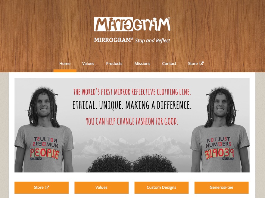 Theme WordPress Mirrogram