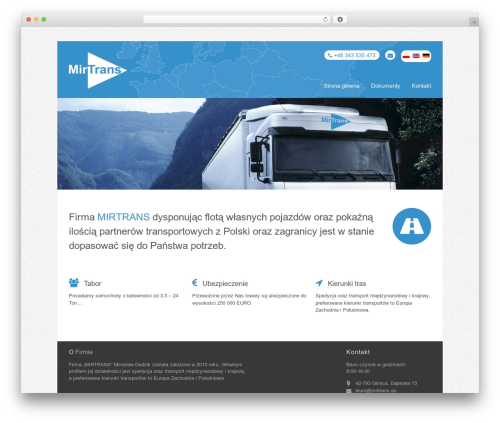 Theme WordPress Stack - mirtrans.eu