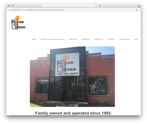 Thunder theme WordPress - lindsayhog.com