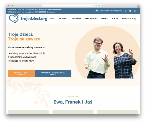 WordPress theme Dotspice.com - trojedzieci.org