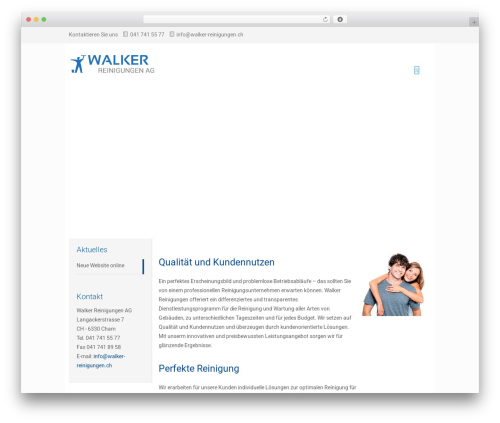 WP theme Walker - walker-reinigungen.ch