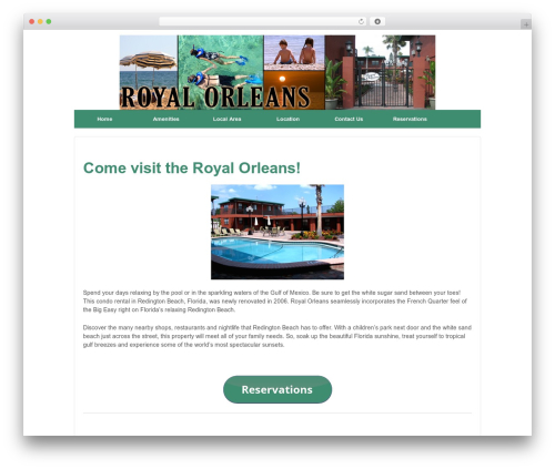 Best WordPress theme Responsive Pro - royalorleansresort.com