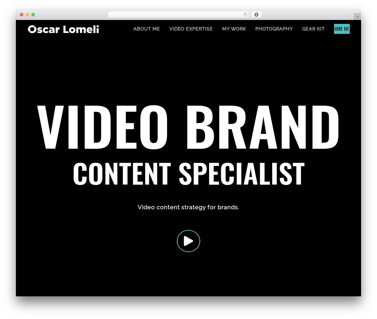 Bootstrap Basic4 WordPress video theme - oscarlomeli.com