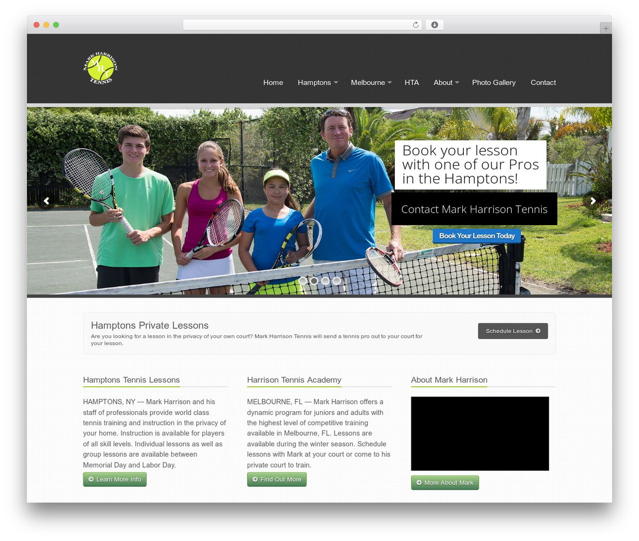 Chapter Two WordPress website theme - markharrisontennis.com Chapter Two WordPress website theme - markharrisontennis.com