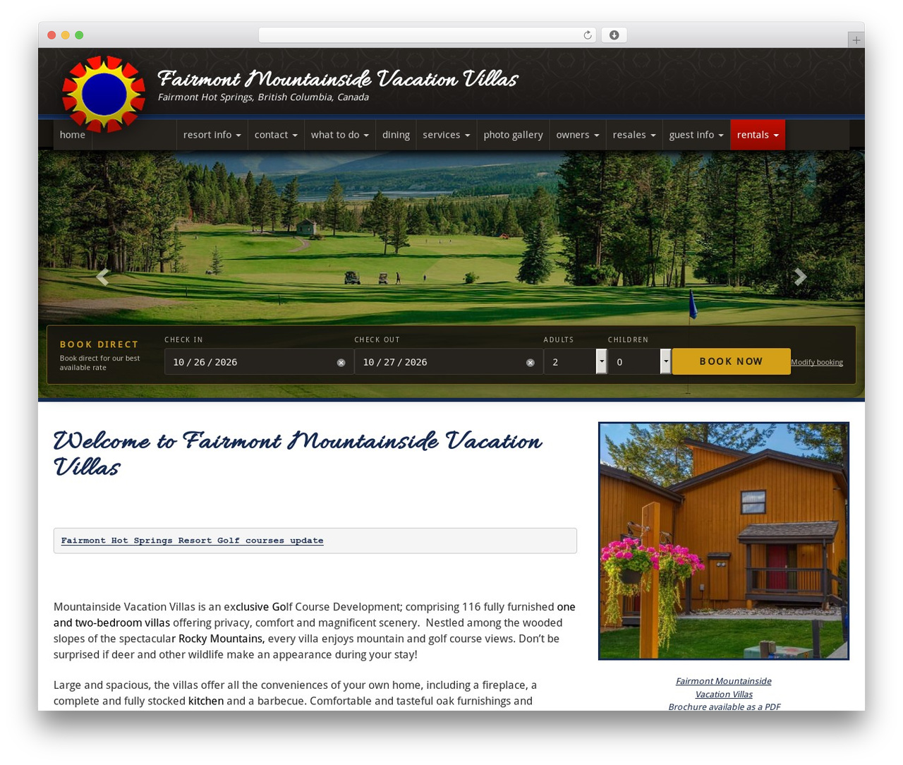 Chimera Framework theme WordPress - mountainsidevillas.com Chimera Framework theme WordPress - mountainsidevillas.com