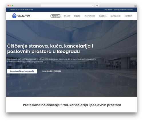 Quick WordPress theme - ciscenjekuce.com