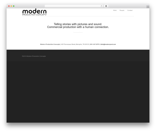 Theme WordPress Aware - modernprod.com