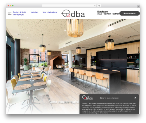 Classic menu block WordPress plugin - dactylburo-amenagement.fr