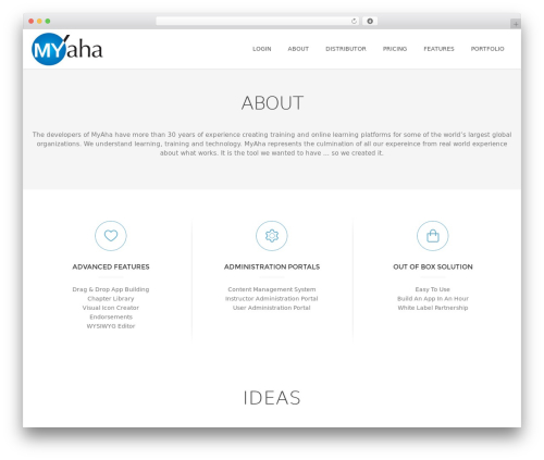 Theme WordPress Durus - myaha.me