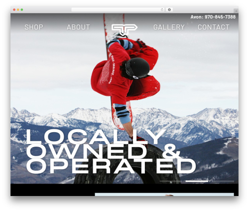 WordPress theme Basic Starter Webpack Theme - transition-sports.com