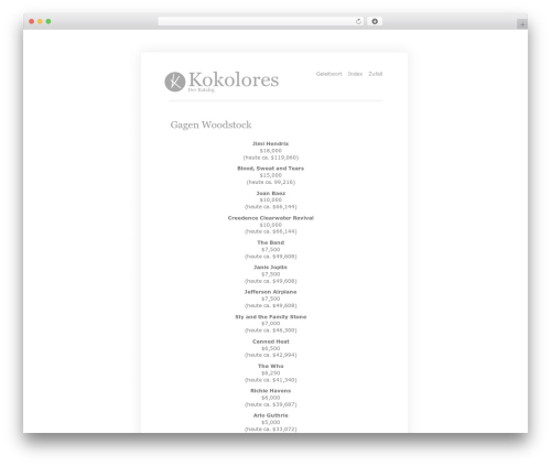 WordPress theme Clear - kklrs.de WordPress theme Clear - kklrs.de