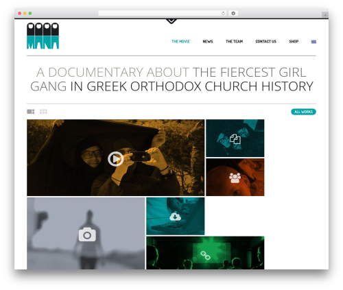 Daisho WordPress theme - manathemovie.com