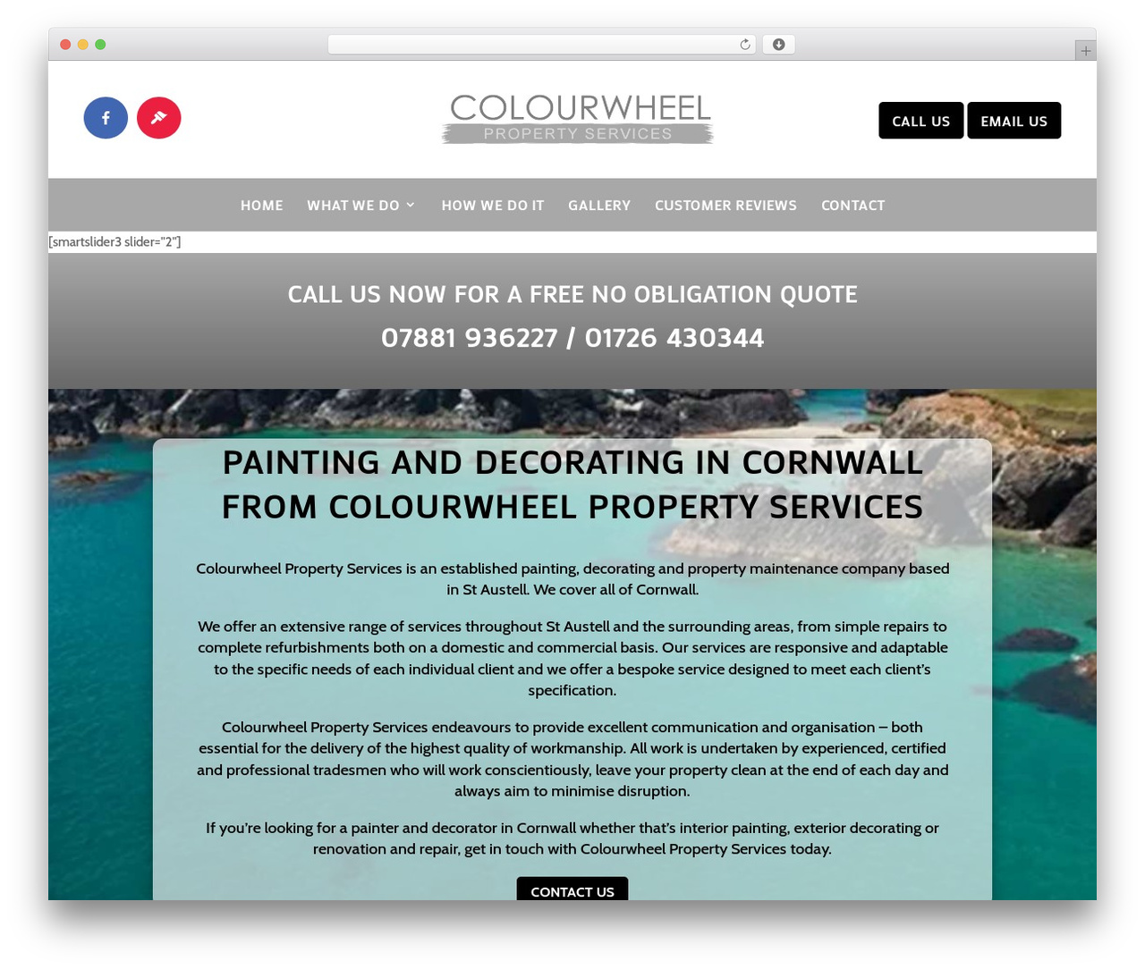 Divi WordPress theme - colourwheelpropertyservices.co.uk