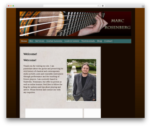 Dockside WordPress theme - marc-rosenberg.com