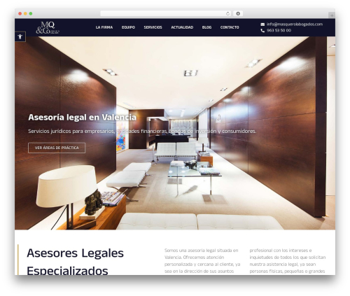 Hello Elementor theme WordPress - masquerolabogados.com
