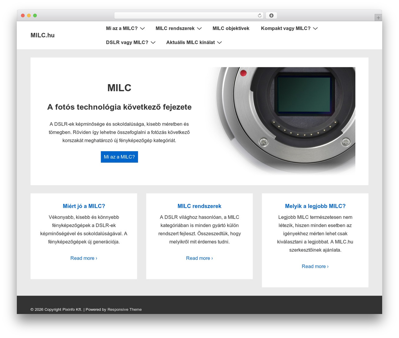 Responsive theme WordPress - milc.hu Responsive theme WordPress - milc.hu
