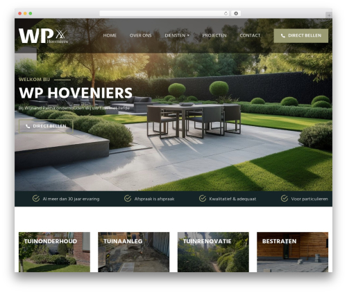 SalesWizard WordPress theme - wphoveniers.nl