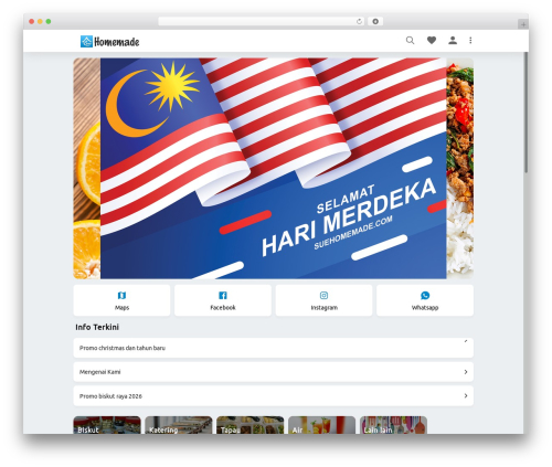 ThemeFood WordPress theme - suehomemade.com