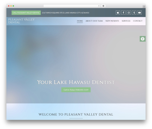 WordPress theme Parent Theme - pleasantvalleydentalaz.com