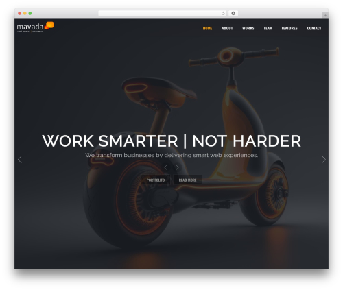 WP theme North - mavada.com