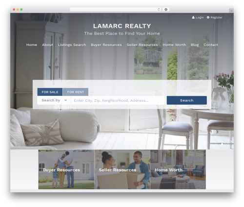 Base theme WordPress - lamarcrealty.com