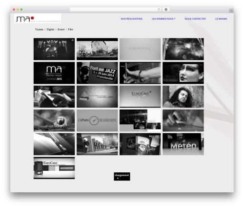 Beat theme WordPress - medenagan.fr