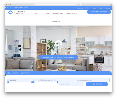 Best WordPress theme Hello Elementor - gilmont.be