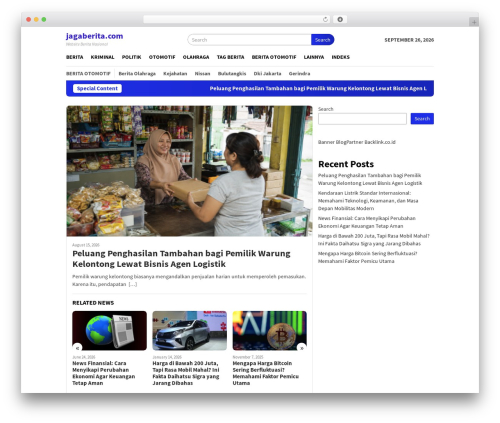 BloggingPro WordPress blog theme - jagaberita.com
