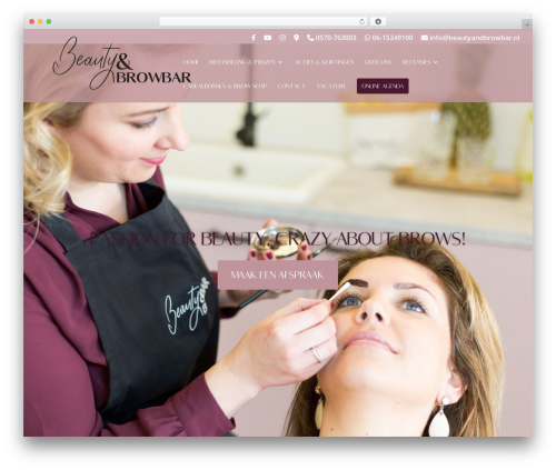 Divi stop stacking WordPress plugin - www.beautyandbrowbar.nl