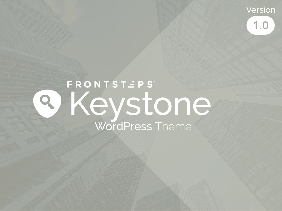 FRONTSTEPS - Keystone premium WordPress theme