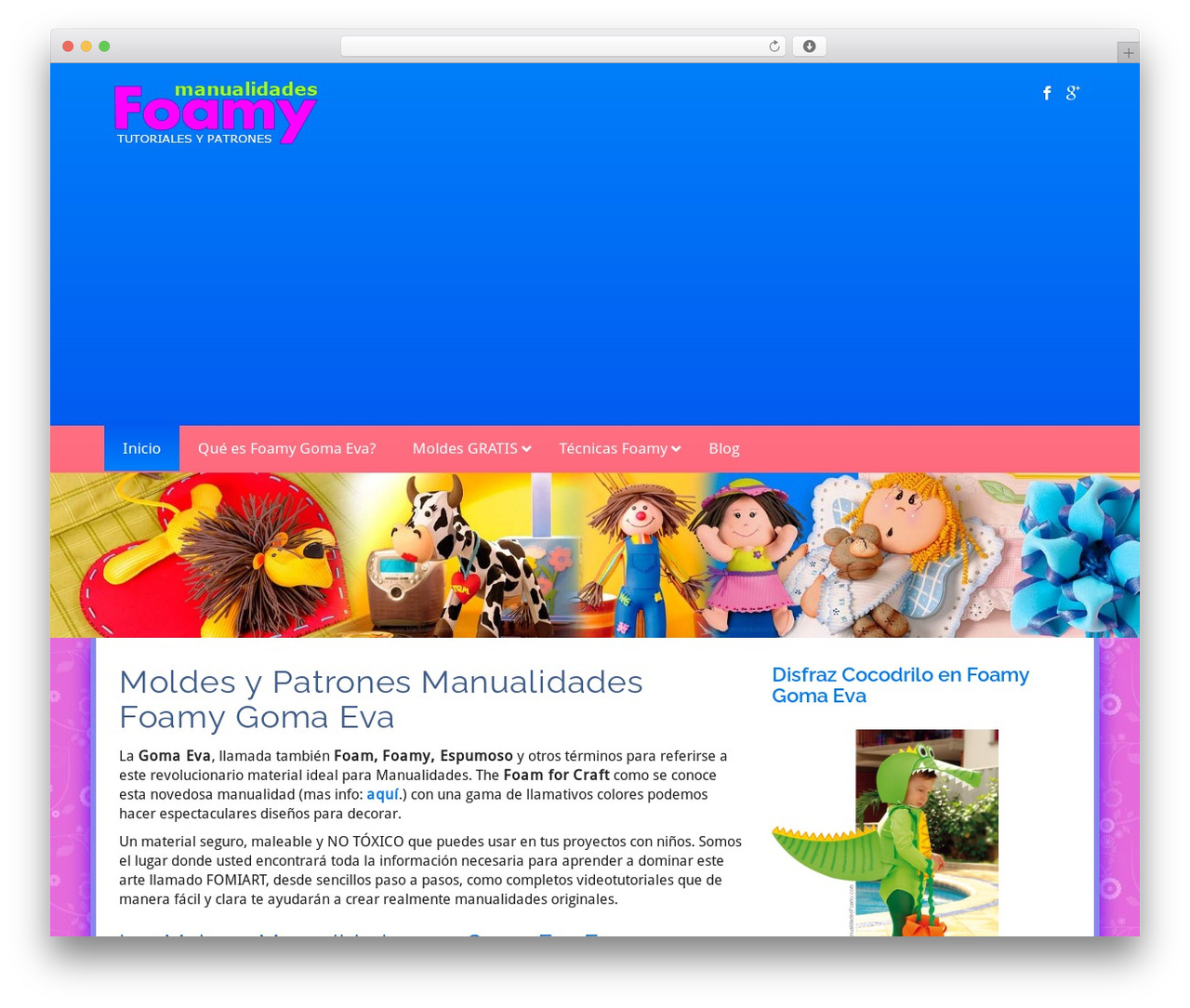 Grepfrut WordPress theme - manualidadesfoamy.com