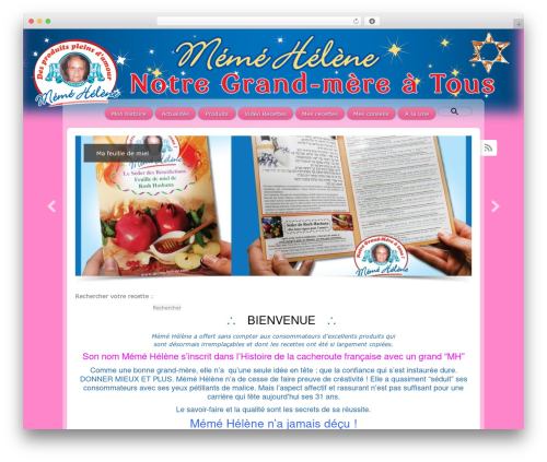 Page flip image gallery WordPress plugin - meme-helene.com