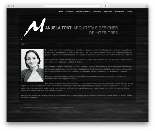 Modularity Lite WordPress theme - manuelatonti.arq.br