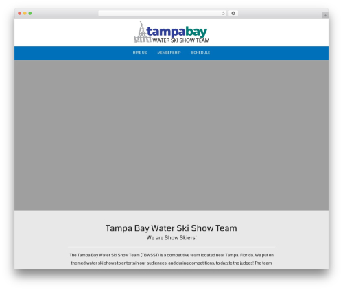 Optimizer PRO WordPress theme - tampawaterski.com