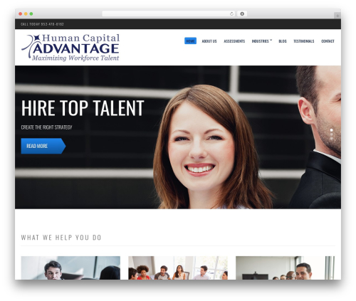Space9 theme WordPress - myhumancapitaladvantage.com