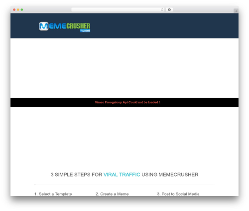 Stack wallpapers WordPress theme - memecrusher.com