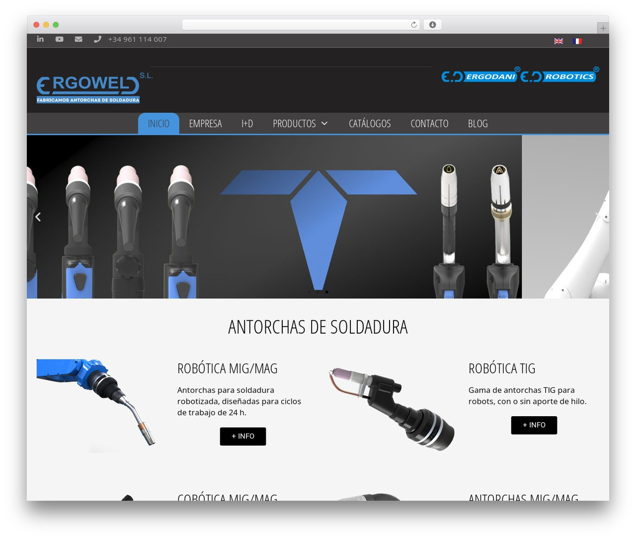 Theme WordPress GeneratePress - ergoweld.es