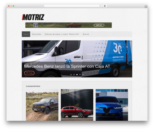 Theme WordPress Peak - motriz.info