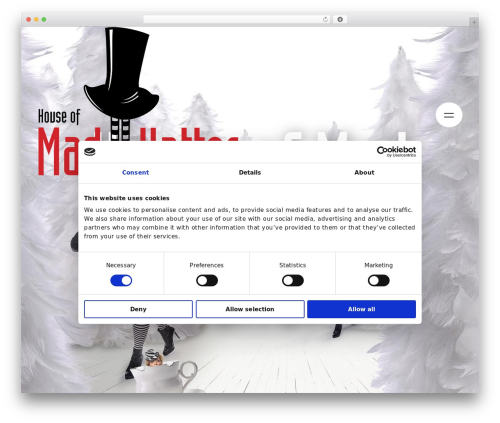 Theme WordPress Winternet - houseofmadhatter.se