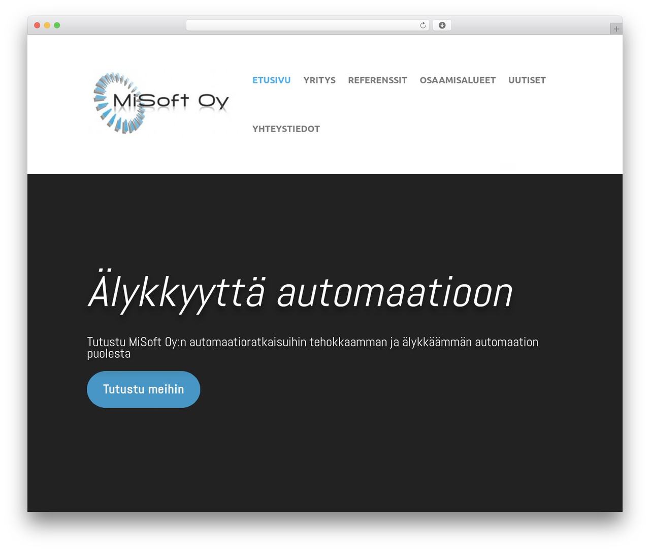 WordPress theme Divi - misoft.fi