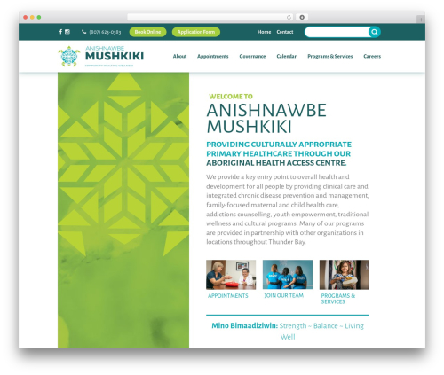 Arcadia WordPress theme - mushkiki.com