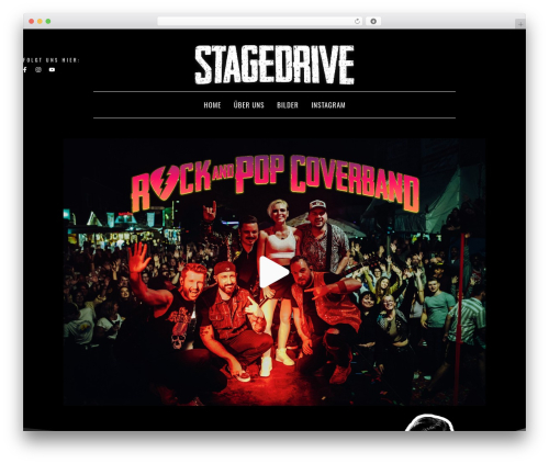 Confetti fall animation WordPress plugin - stagedrive-band.de