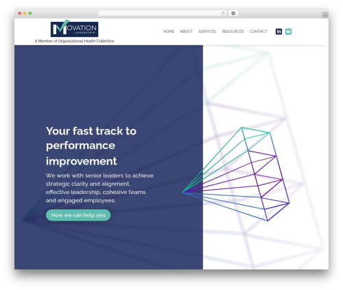 Divi WordPress theme - movationleadership.com