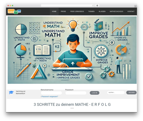 Dott WordPress theme - mathehilfe24.de