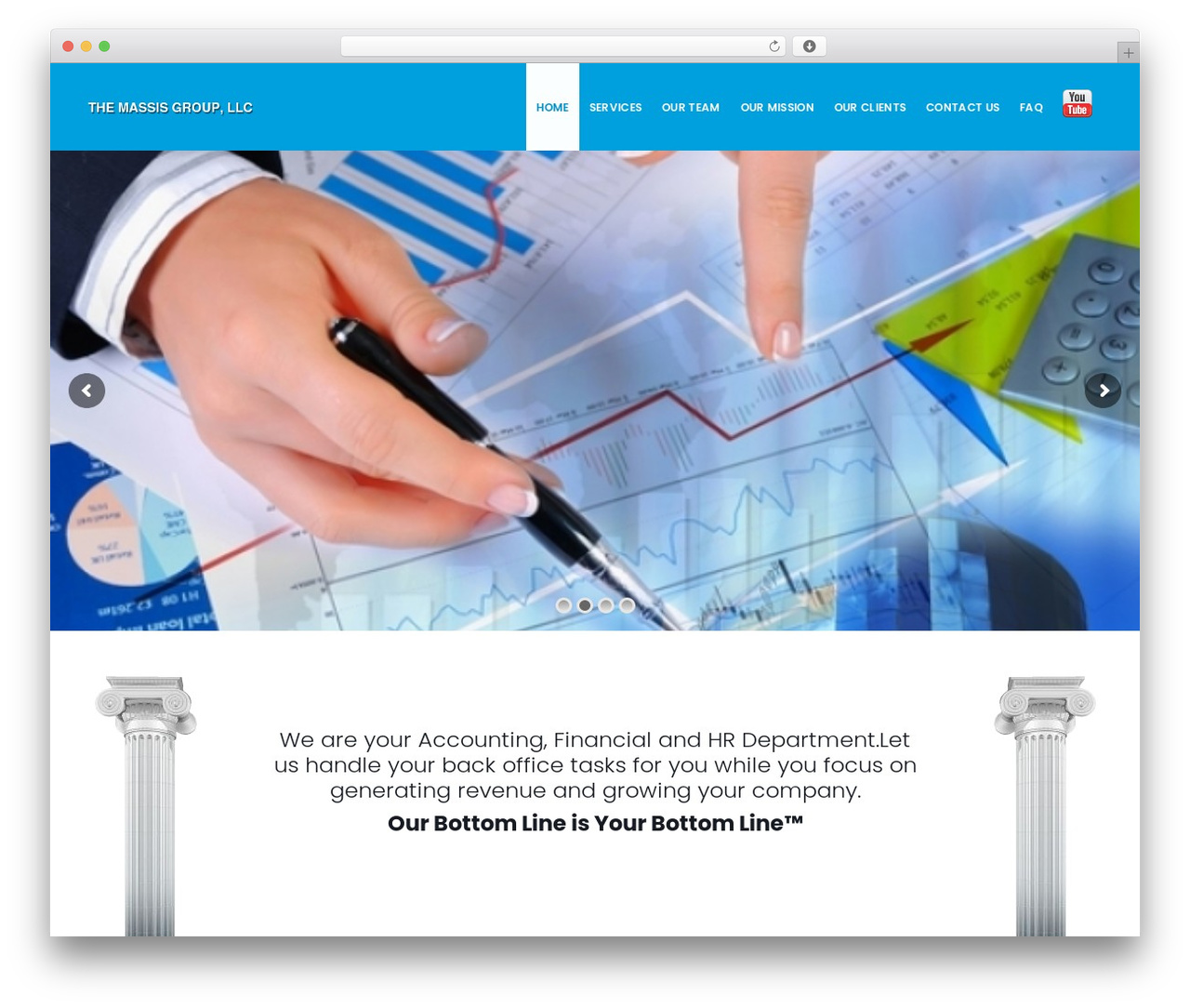 EasyWeb WordPress theme - massisgroup.com