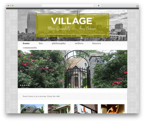 Modernize WordPress theme - movegracefully.com